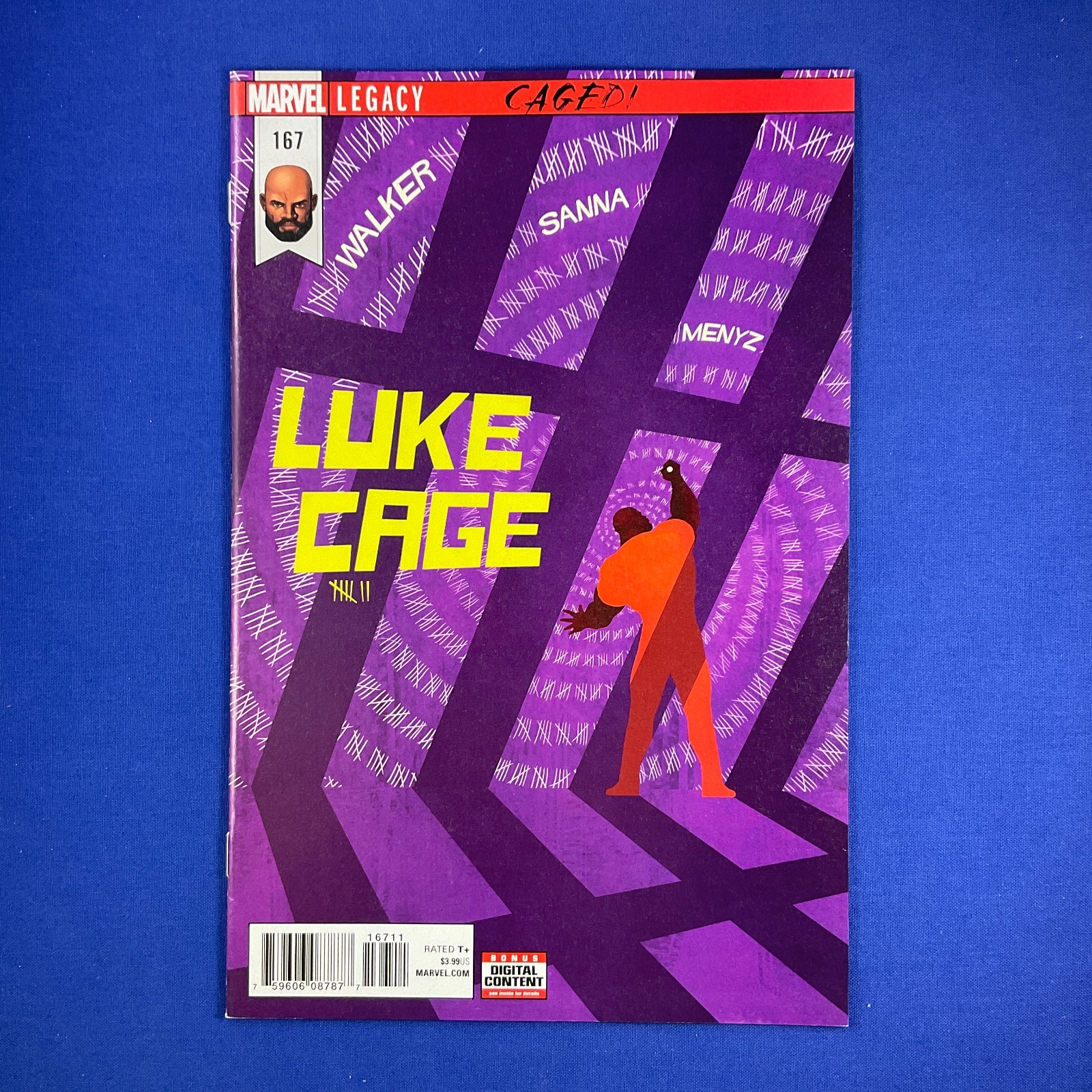 LUKE CAGE #167 Marvel Comics Legacy 2018 Cover A First Printing Caged Part 2