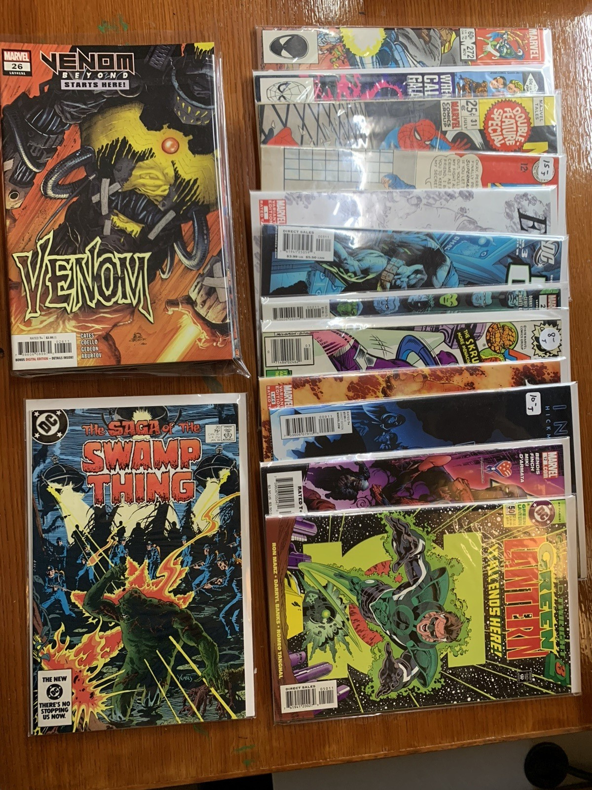 20 Random Not-So-Mysterious Boxes Includes 28 Comic Books DC MARVEL Keys