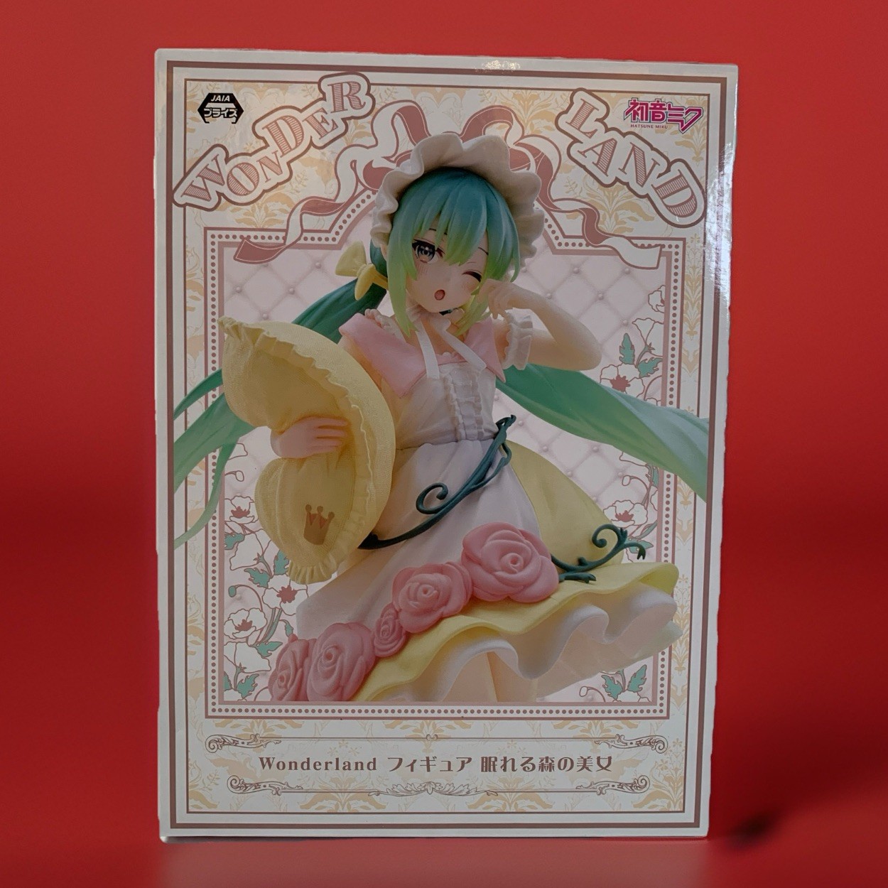 Hatsune Miku Sleeping Beauty WONDERLAND Figure Sleeping Beauty ~ by Taito ~ NEW