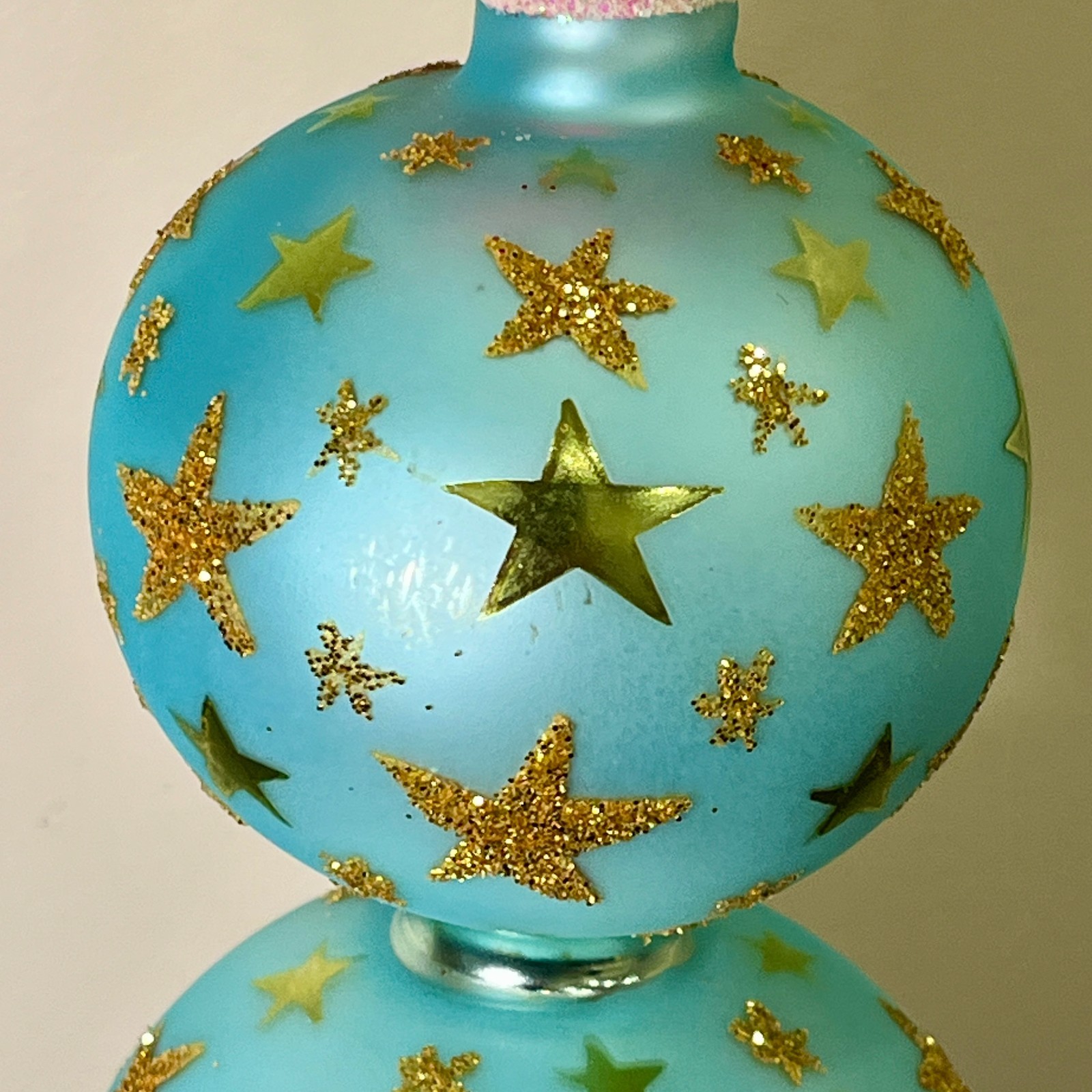 NEW 1999 Christopher Radko Twilight Santa Finial Christmas Tree Topper 14-1/2 in