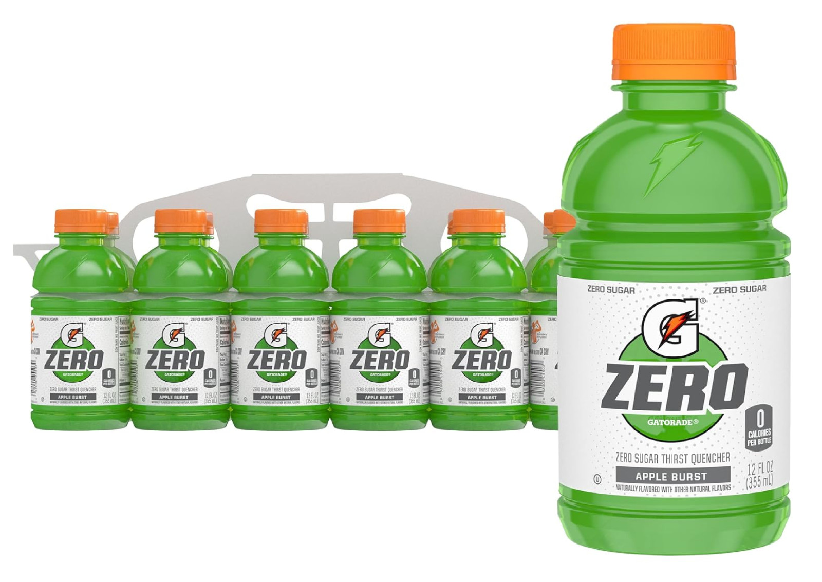 Gatorade Zero Sugar Apple Burst 12oz 12pk