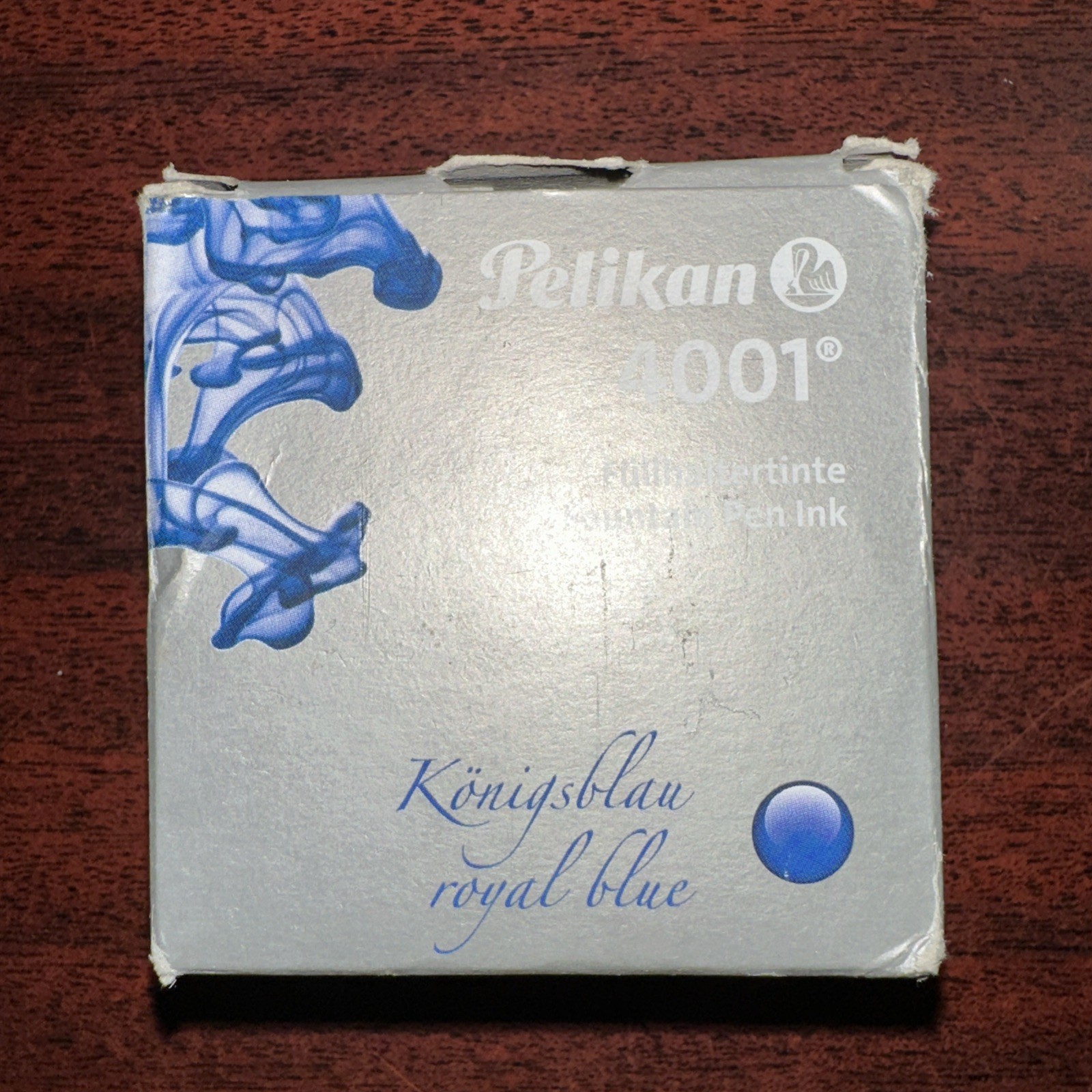 Pelikan 4001 Bottled Ink for Fountain Pens, Royal Blue, 4.7 fl oz, Blue