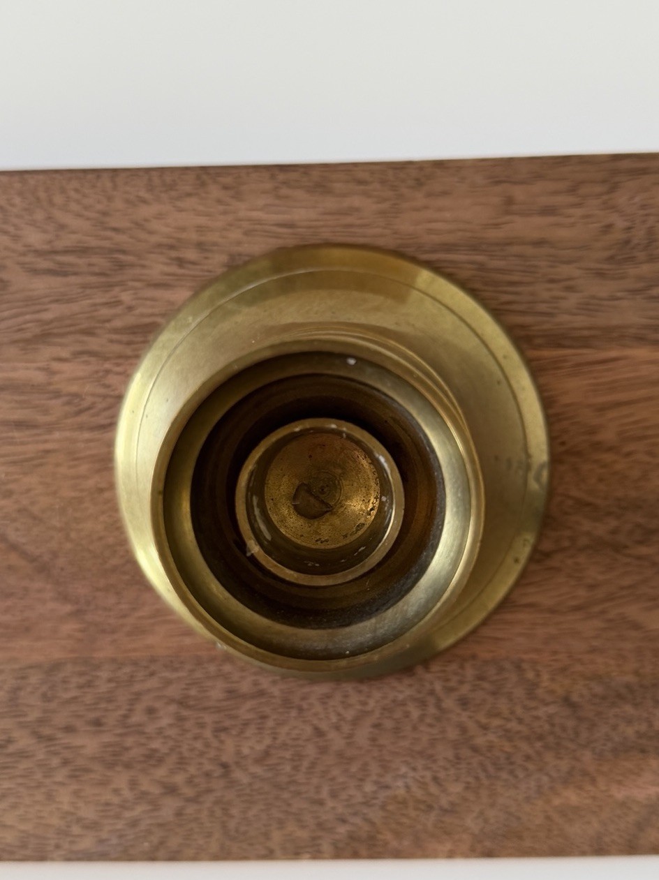 Solid Brass Round Gold Candle Holder for Taper Candle, Periods & Styles