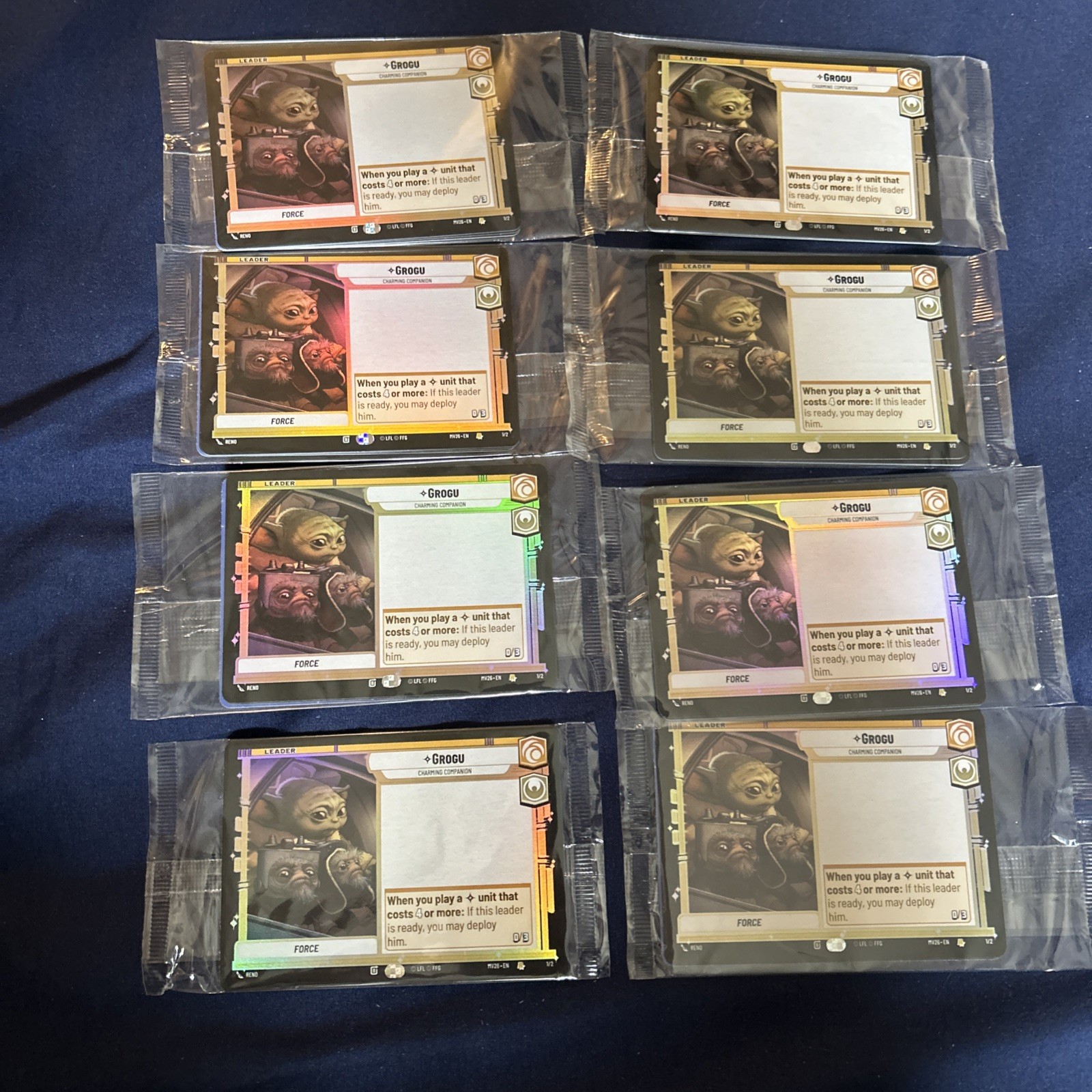 Star Wars Unlimited The Mandalorian And Grogu AMC EXCLUSIVE 8 Collectible Packs