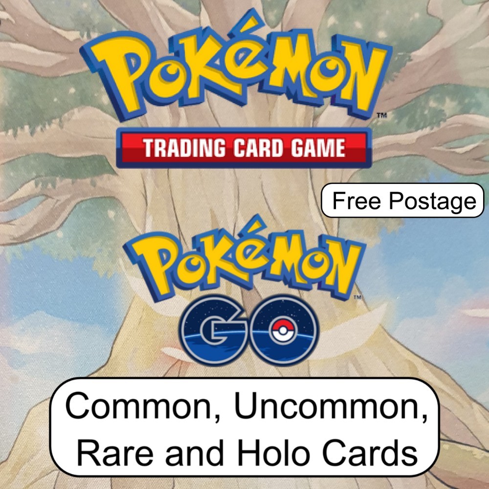Pokémon – Pokémon GO – Commons, Uncommons, Rares and Holos