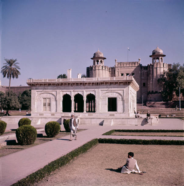 Hazuri Bagh In Lahore, Pakistan 1962 Historic Old Photo
