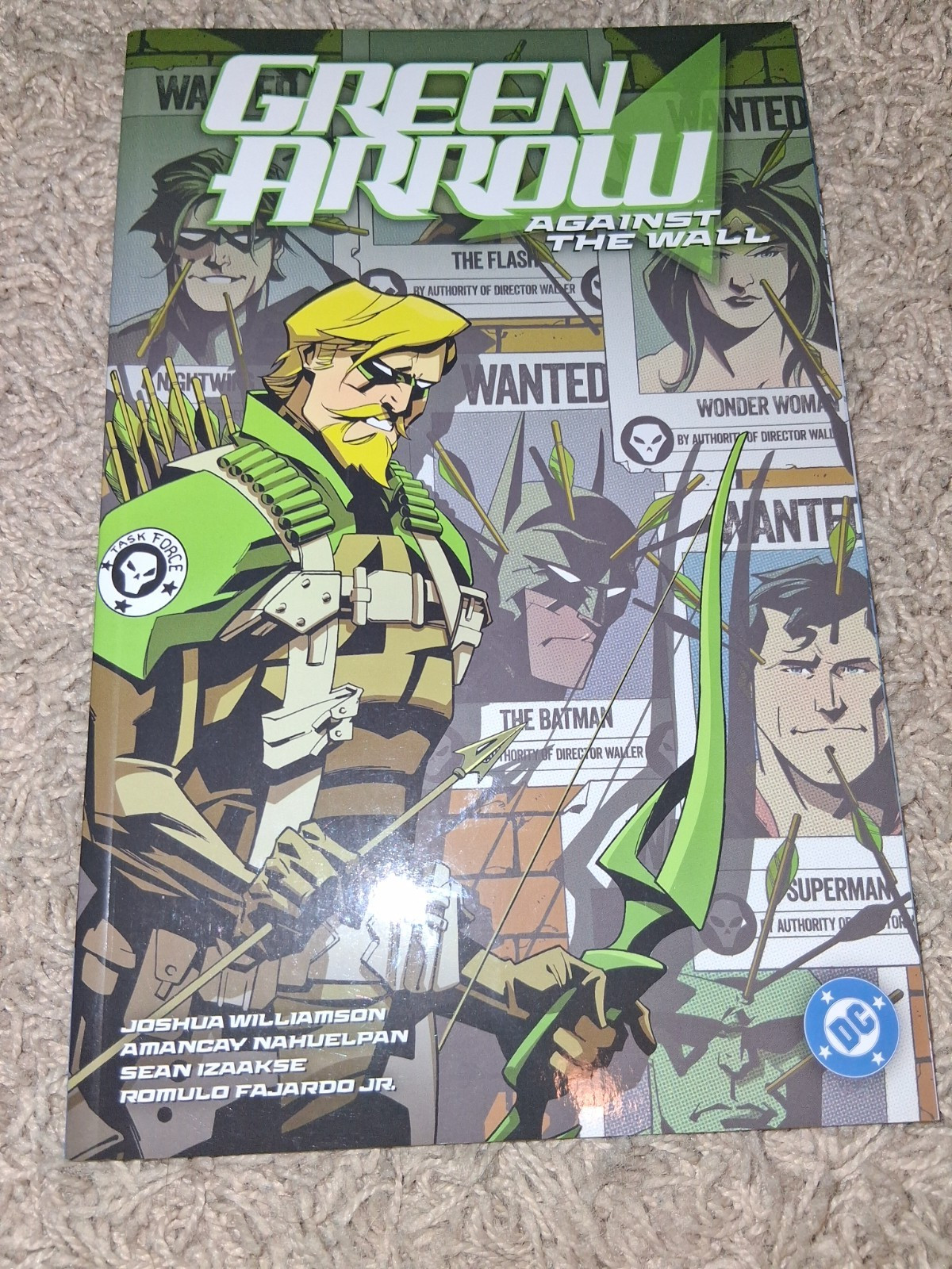 Green Arrow vol #3: Against the Wall by Joshua Williamson (DC Comics 2025 TPB)