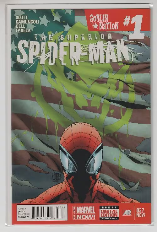SUPERIOR SPIDER-MAN (2013 MARVEL) #27 .1 NM-