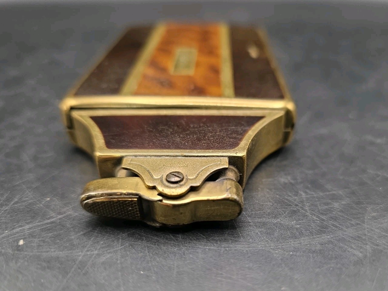 vintage Ronson Mastercase combination cigarette case and lighter