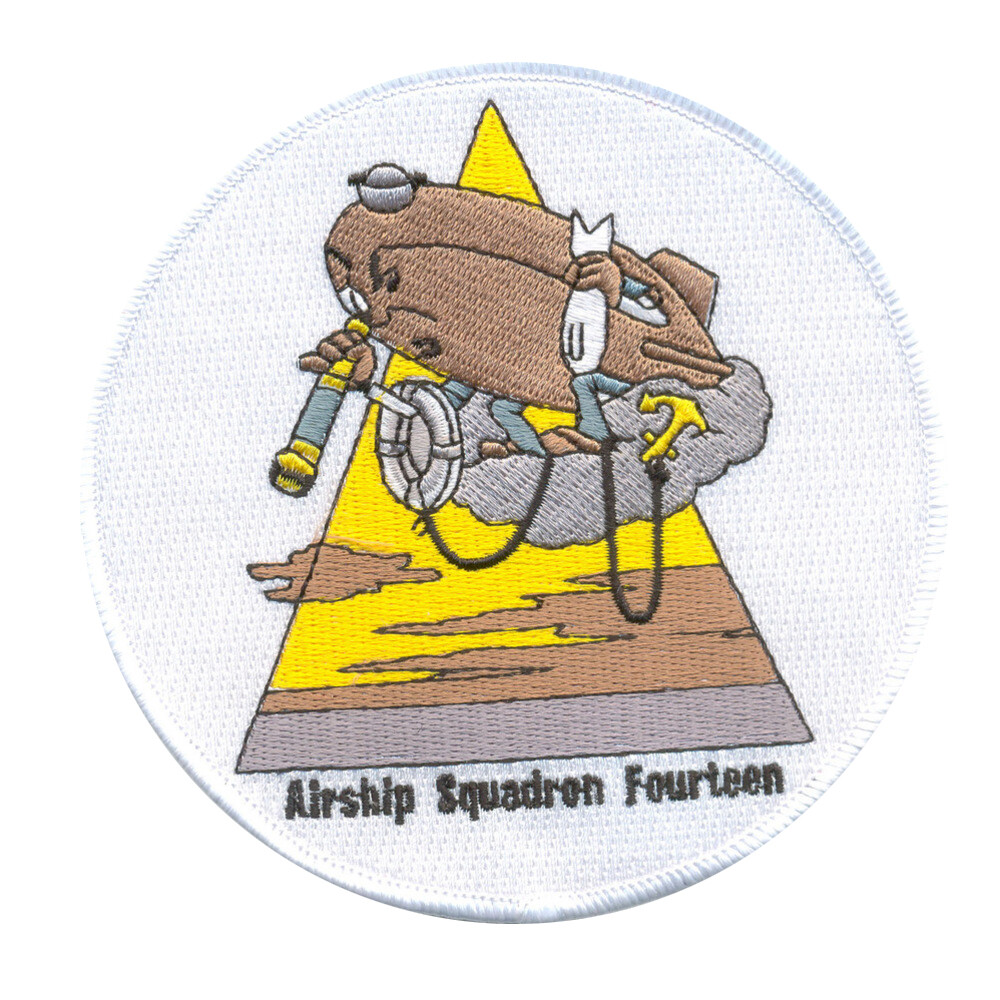 ZP-14 Aviation Airship Patrol Squadron Fourteen Patch – Version B