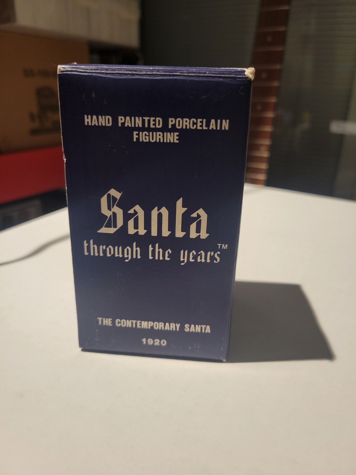 Vintage 1990 Santa Through The Years 1920 The Contemporary Santa Hand Painted