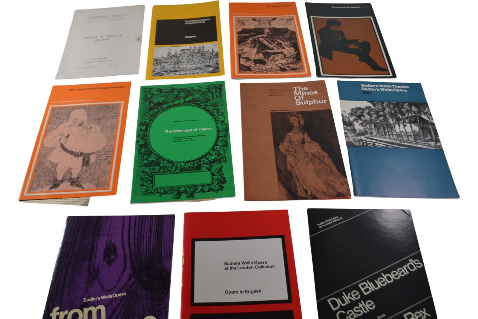 Sadler’s Wells Opera Programmes Collection The Marriage of Figaro Vintage