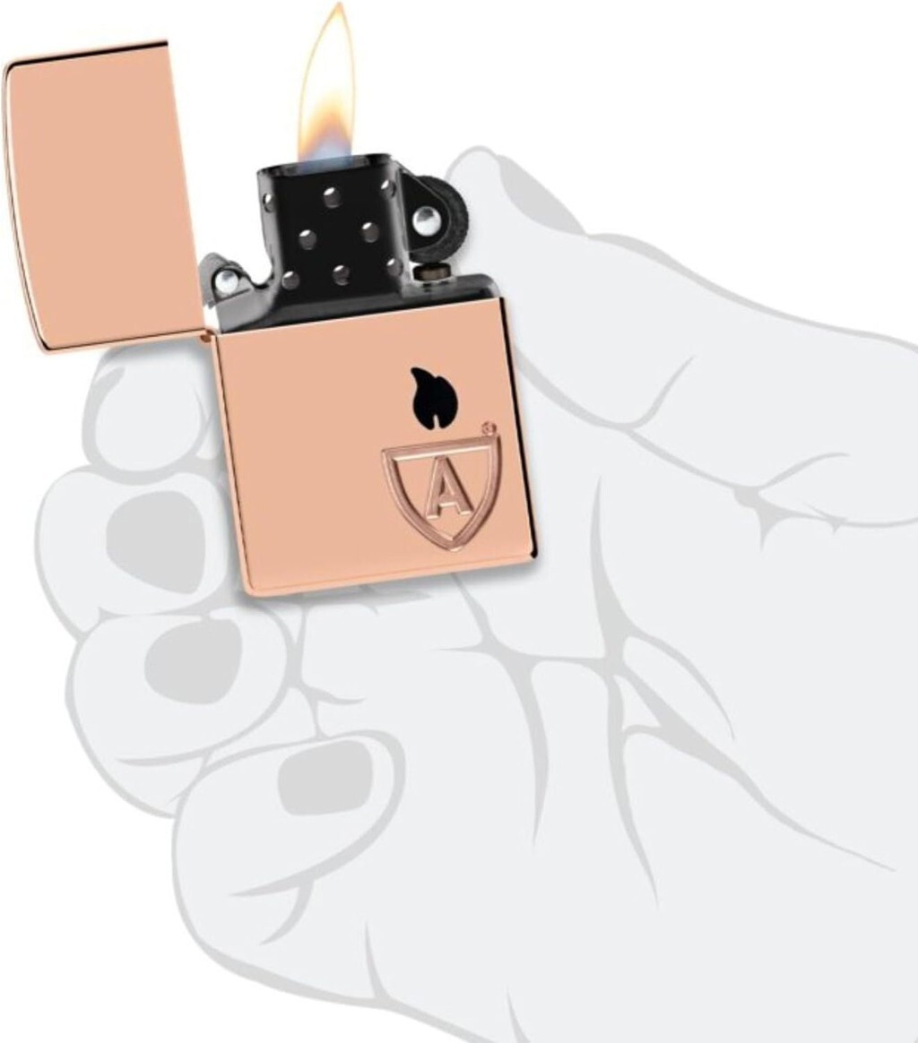 Zippo 46171 Limited Edition Solid Copper Armor Lighter Black Insert + FREE FLINT