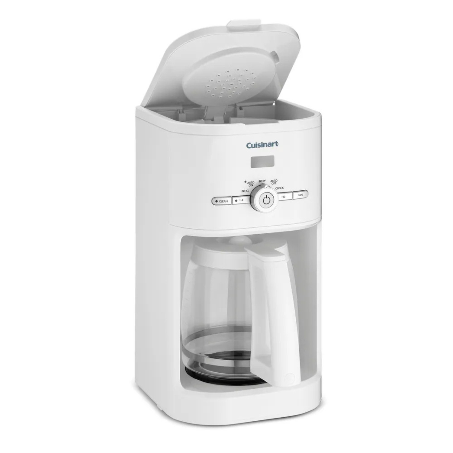 Cuisinart 12-Cup Programmable Coffeemaker, Black – 12 Cup – White