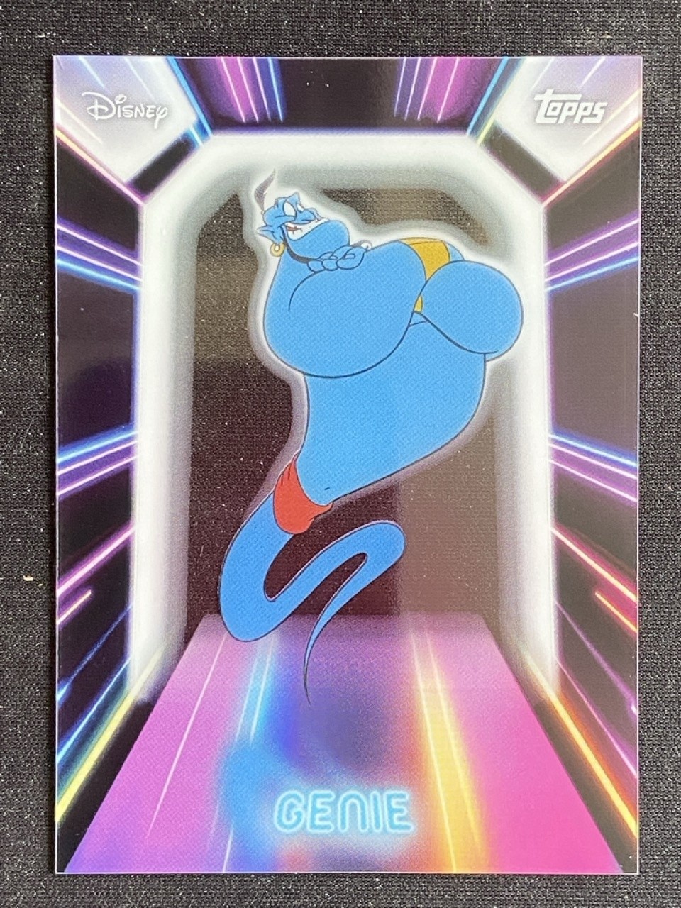 Genie 2026 Topps Disney Neon Lights (PETG) Aladdin #NPL-9