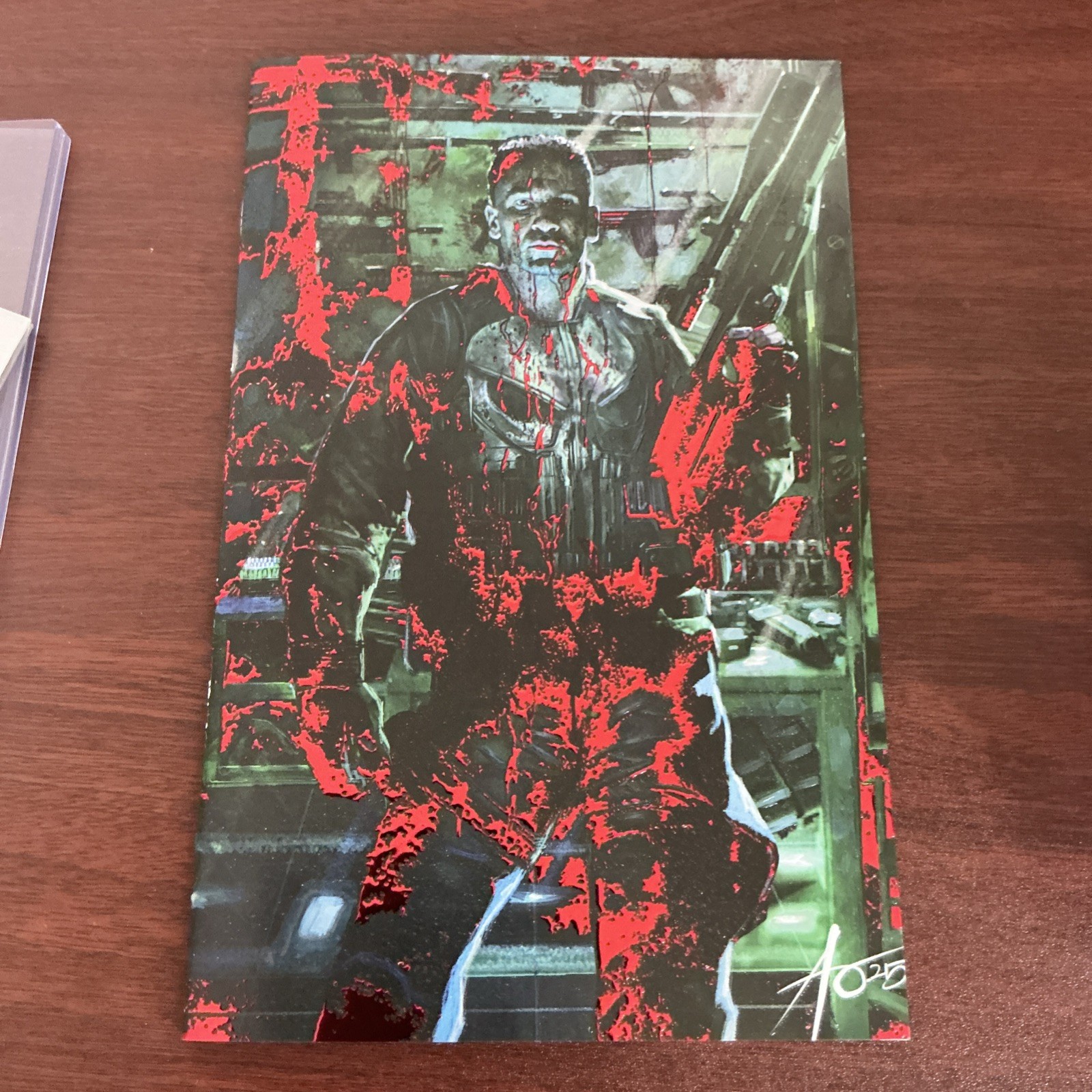 Fame Charlie Cox: Jon Bernthal Punisher Dallas Fan Expo Spot Foil Limited To 300