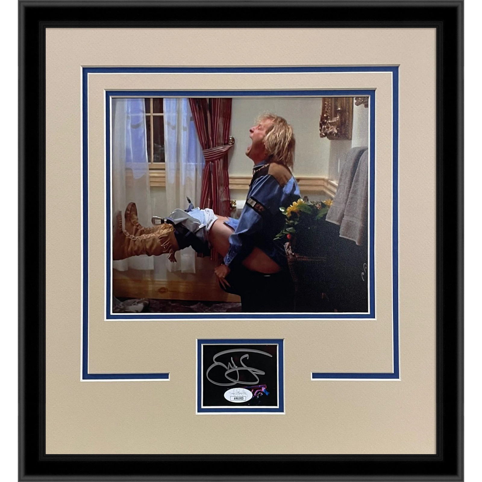 Jeff Daniels Autographed Dumb And Dumber (On Toilet) 8×10 Photo Signature Series