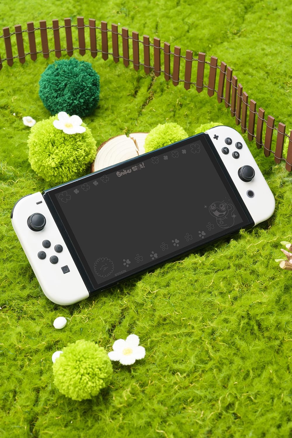 Bubblelogus Tempered Glass Screen Protector For Nintendo Switch Oled Display. W_