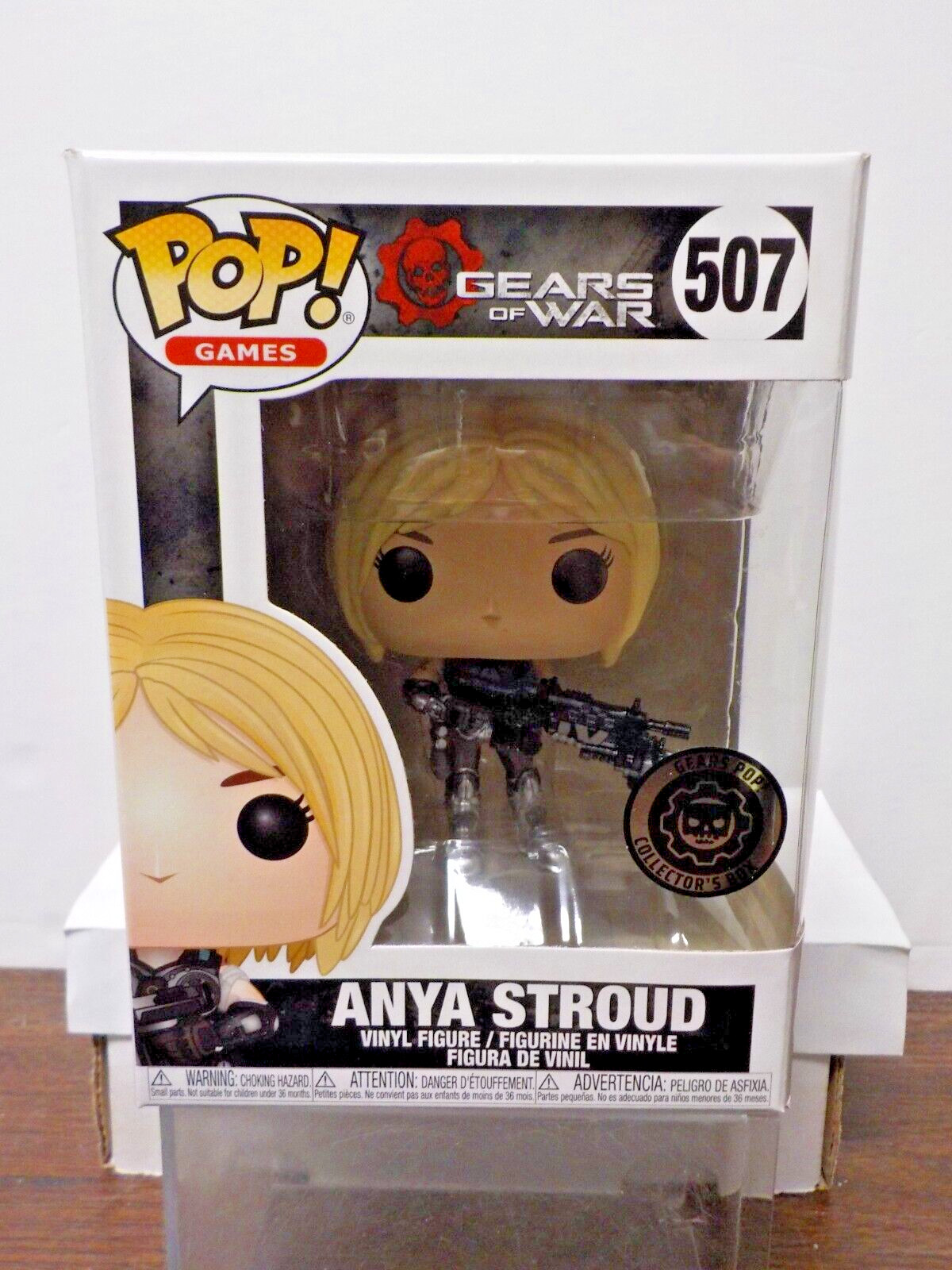 C1014 Funko Video Games “Gears of War (Collector Box)” Vinyl Figures Set (Dmg*)