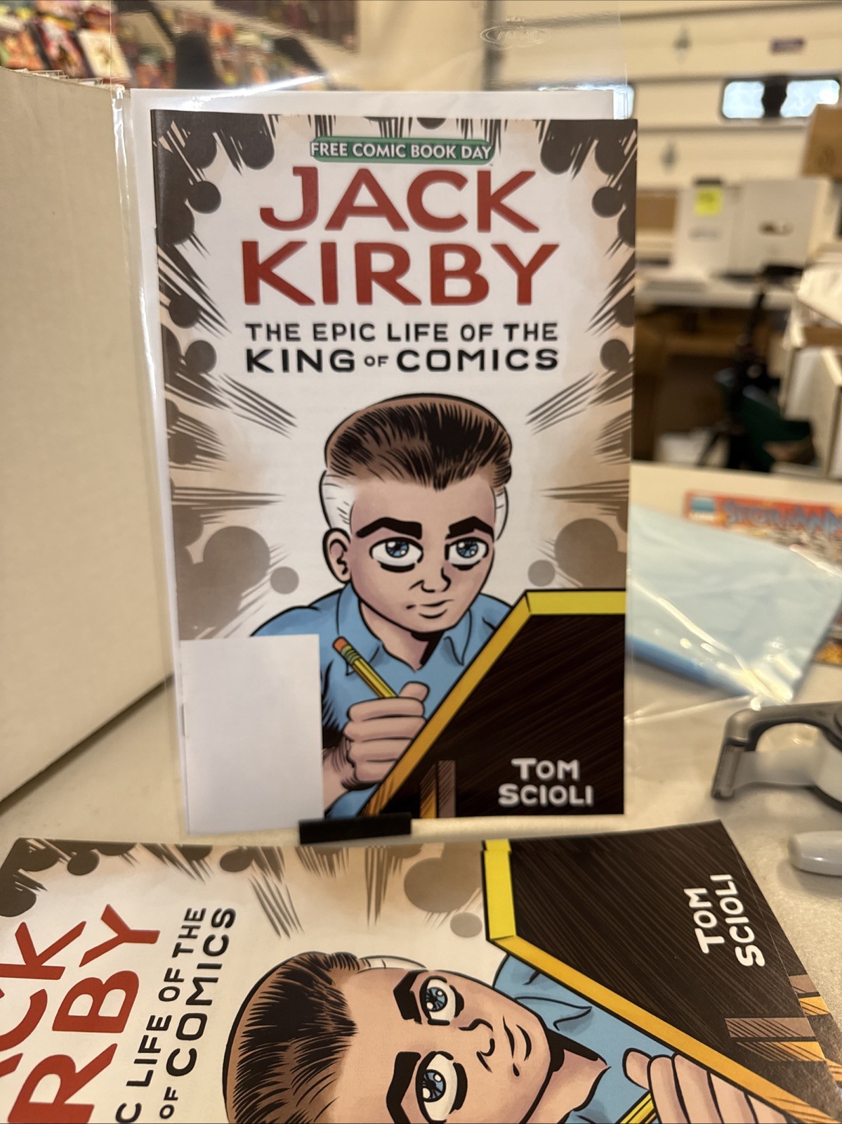 FCBD JACK KIRBY EPIC LIFE OF THE KING OF COMICS JACK KIRBY-TOM SCIOLI