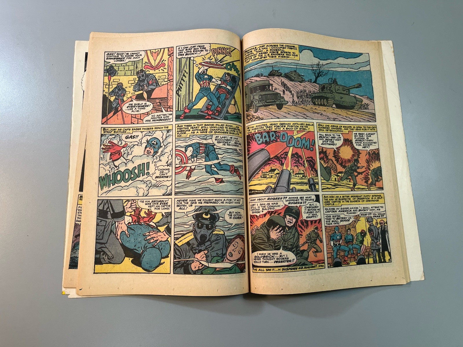 Captain America King-Size #1 1970 🔑Origin Cap retold/Severin Cvr/Kirby interior