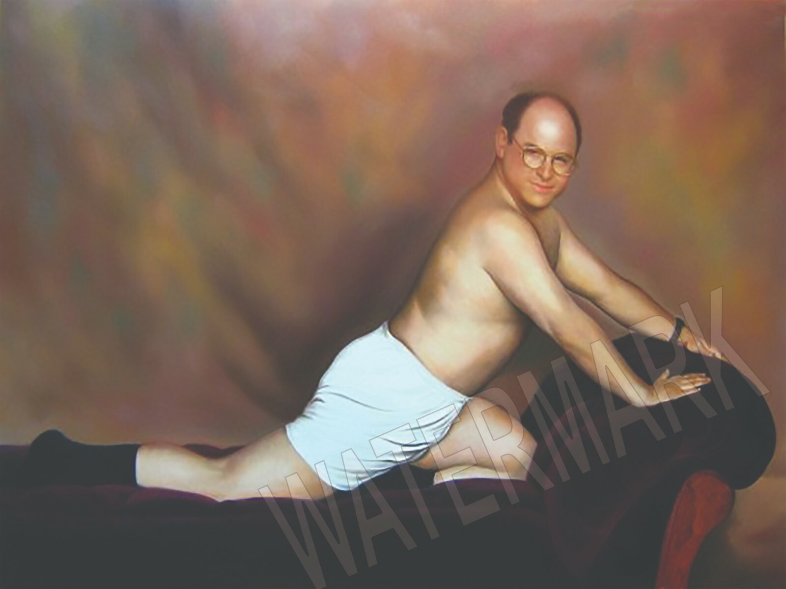 Seinfeld George Magnet High Quality Metal 3 x 4 inches 9137
