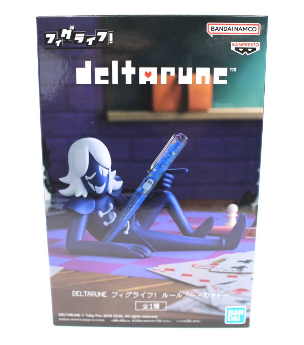 DELTARUNE Fig Life! Rouxls Kaard Banpresto Prize Figure Pen Stand Japan Import