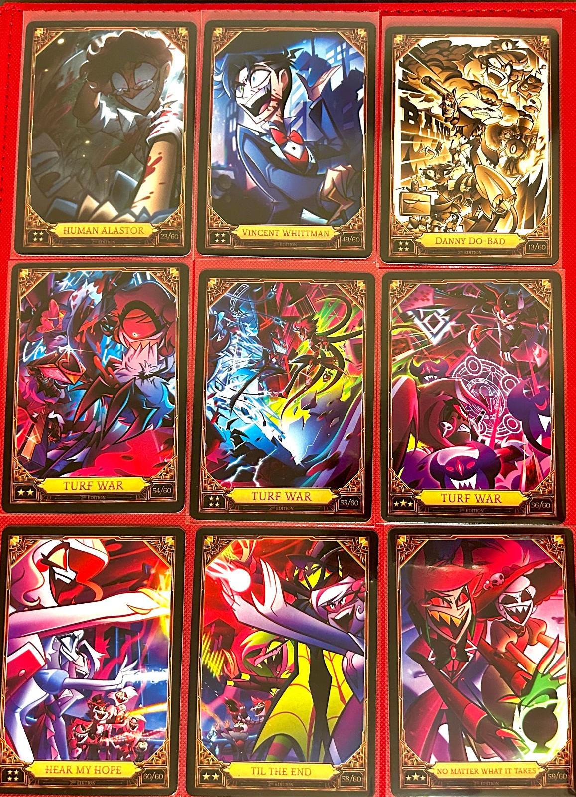 Hazbin Hotel Season 2 Trading Cards 2nd Edition Nonfoil&Foil&Optichrome
