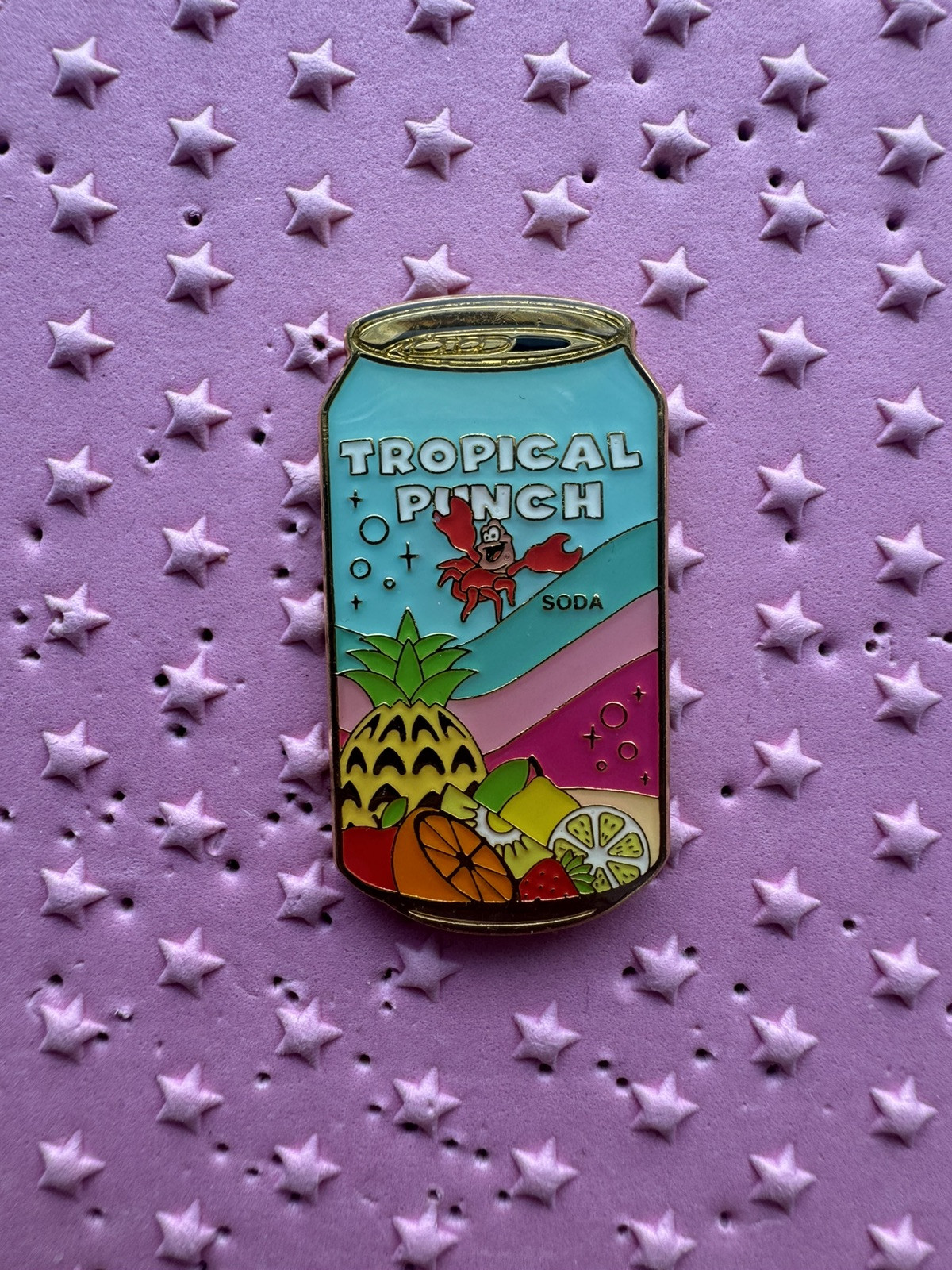 Disney Loungefly The Little Mermaid Soda Can Pin Tropical Punch