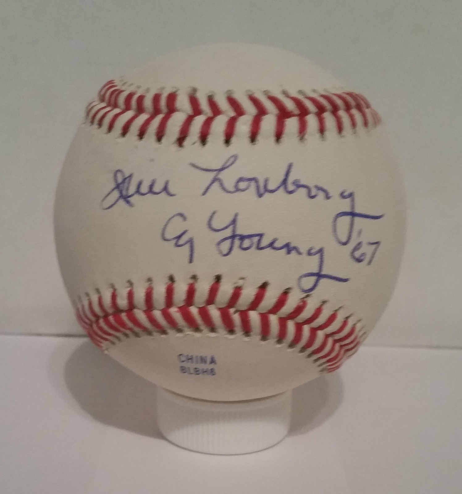 Jim Lonborg Signed Autographed Baseball – MLB Phillies Boston Red Sox – w/COA