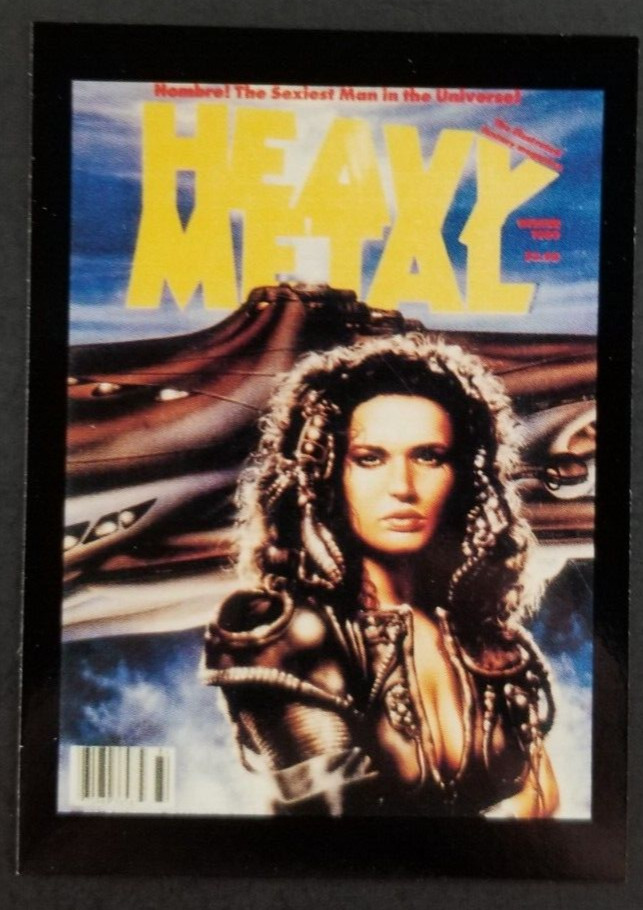 Heavy Metal 1991 Fantasy Horror Sci-Fi Comic Images Card #80 (NM)