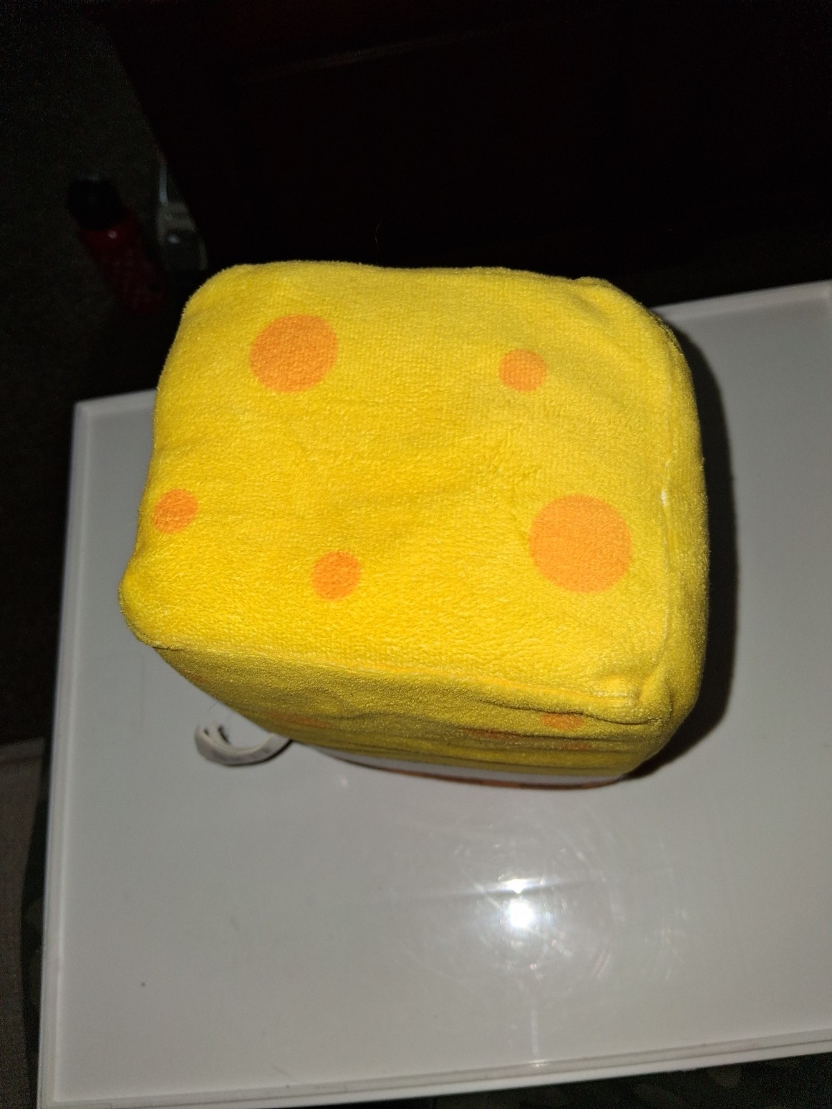 Nickelodeon SpongeBob SquarePants Plush 8 in Yellow Polyurethane Foam 2016