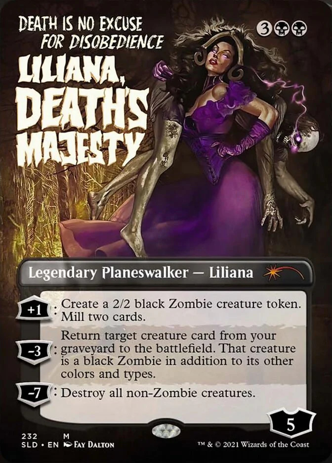 Liliana, Death’s Majesty [Secret Lair Drop Series] Foil Near Mint MTG