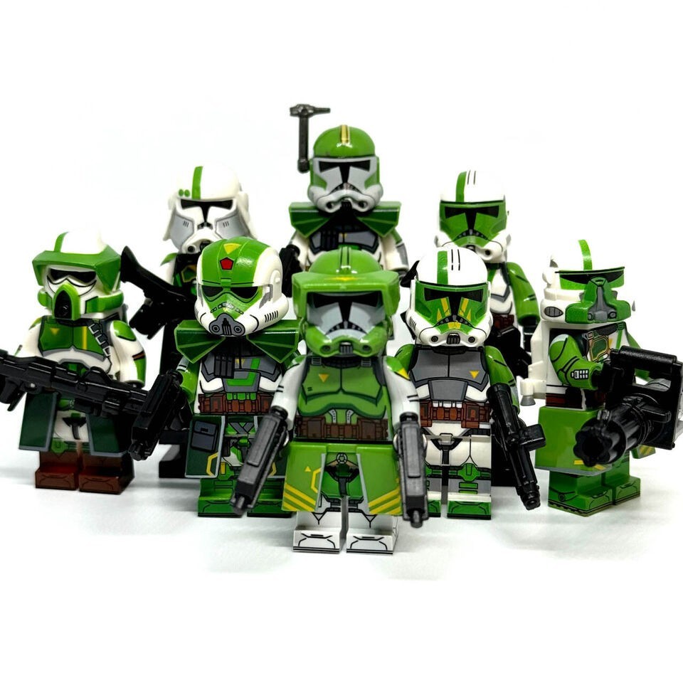 Doom’s Unit Squad Lego Clone Troopers Star Wars Custom Minifigures Clone Wars