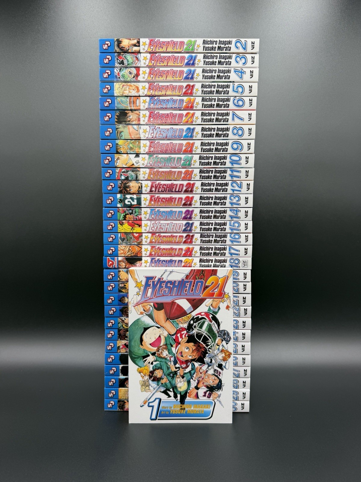 Eyeshield 21 Manga Vol 1-30 Riichiro Inagaki English Brand New Viz Media,