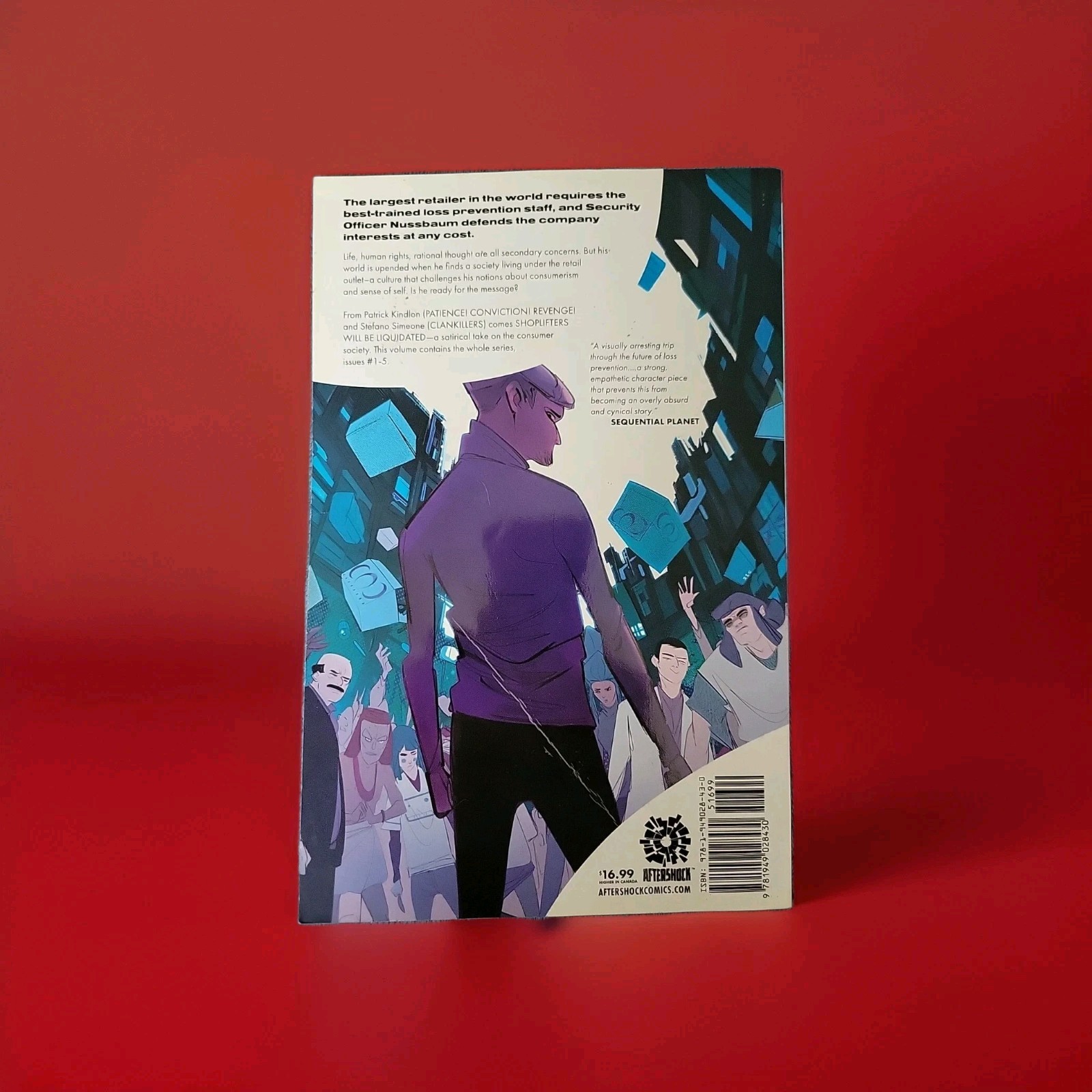 Shoplifters Will Be Liquidated Complete Series TPB Graphic Novel AfterShock