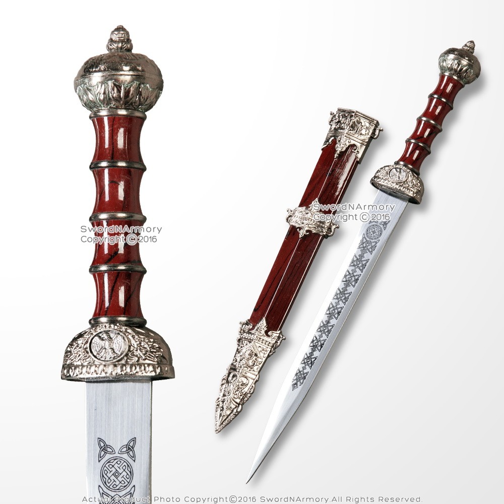 Gladius Roman Sword Dagger Gladiator Julius Caesar Medieval Renaissance Fair