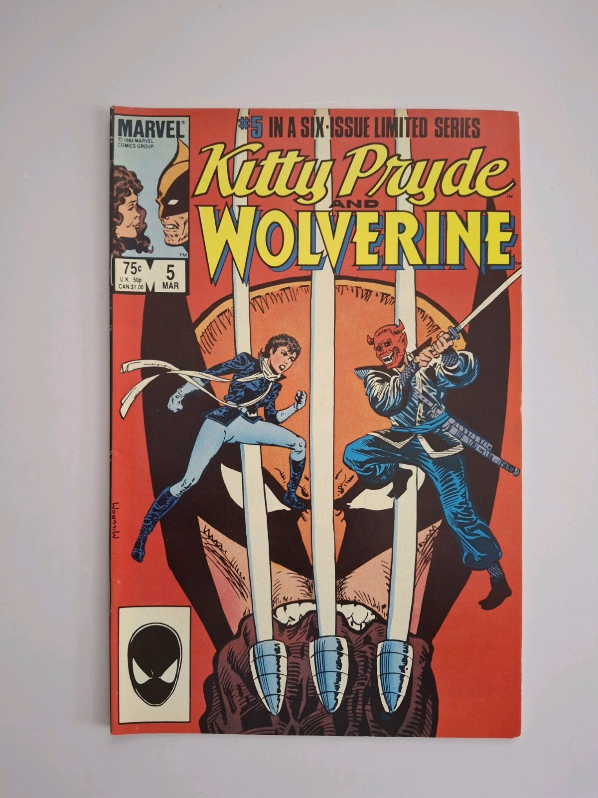 Marvel Comics Kitty Pryde and Wolverine (1985) Lot Of 4 (#3, #4,#5,#6).
