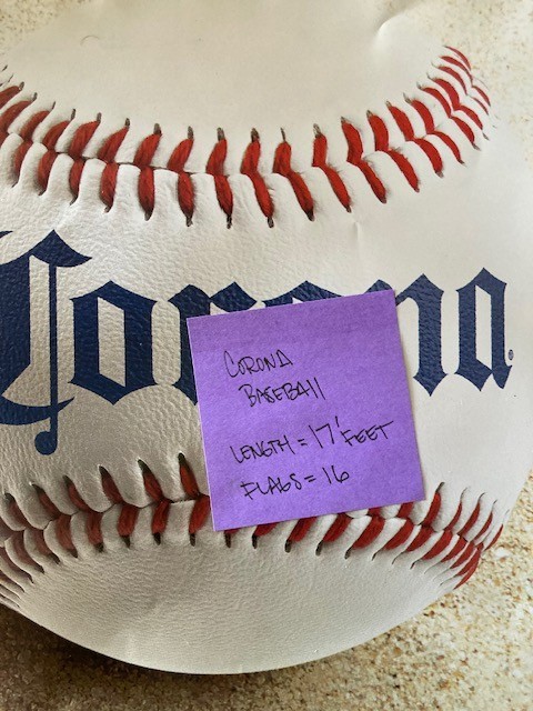🔥 NEW 17′ Corona Extra MLB Baseball Double sided Beer String Banner Decoration