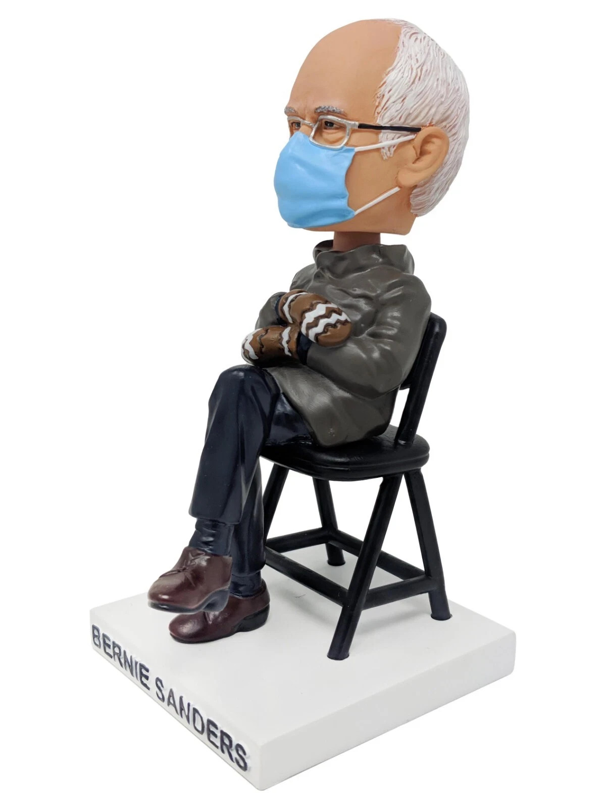Bernie Sanders Inauguration Day Bobblehead Viral Mittens-Action figure