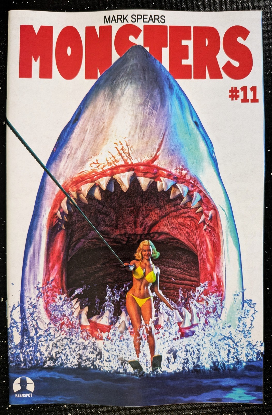 Mark Spears Monsters #11 CVR C Shark Week Jaws 2 Homage Variant NM
