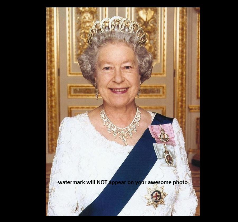 Queen Elizabeth II PHOTO Her Majesty Portrait United Kingdom