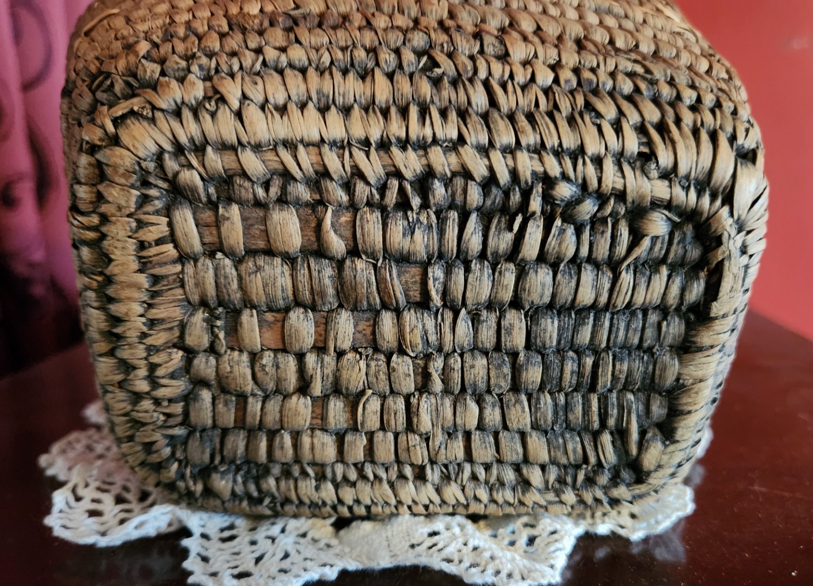 Vintage Jacarilla Apache Basket
