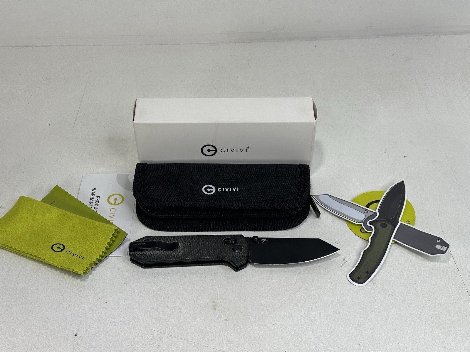 Civivi Knives Yonder Green Canvas Micarta Knife FREE FAST SHIPPING!