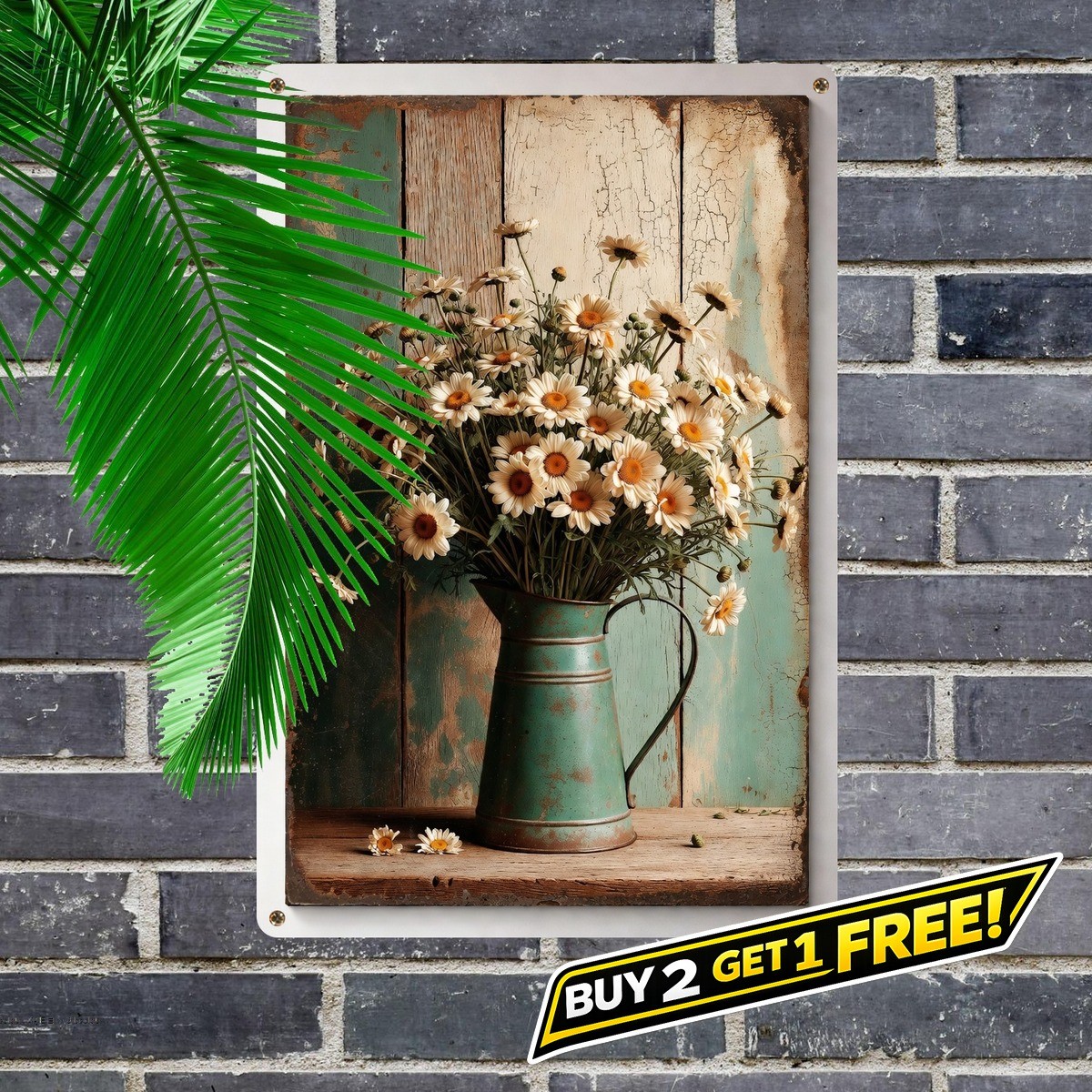 Farmhouse Retro Kitchen Metal Sign Dining Room Cafe Wall Decor 8×12