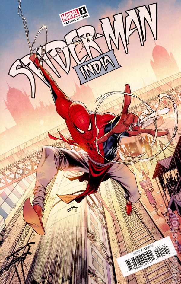 Spider-Man India 1D NM 2023 Stock Image