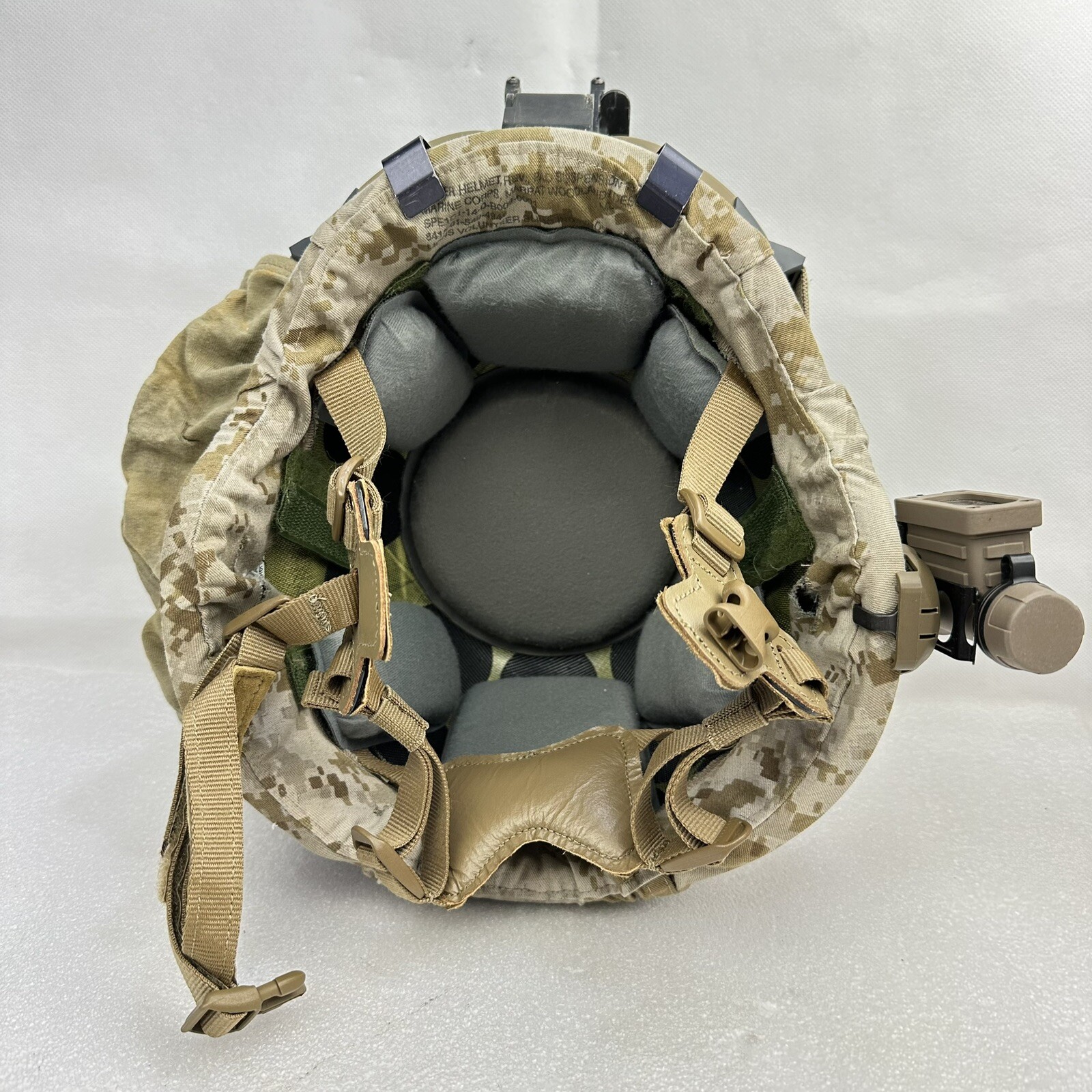 Medium USMC LWH Lightweight Helmet Package Norotos ESS IR USGI US Marines Marpat