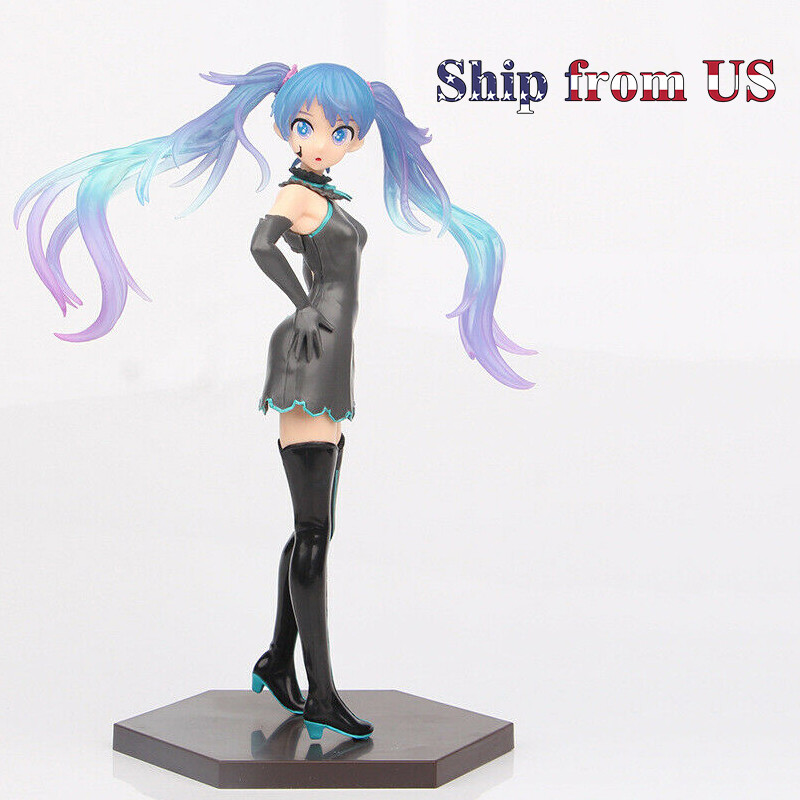 9.5″ inch VOCALOID Hatsune Miku Ghost Rule PVC Action Figure Toys Gift Used Bulk
