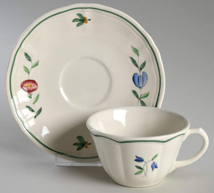 Longchamp Tulip Cup & Saucer 321281