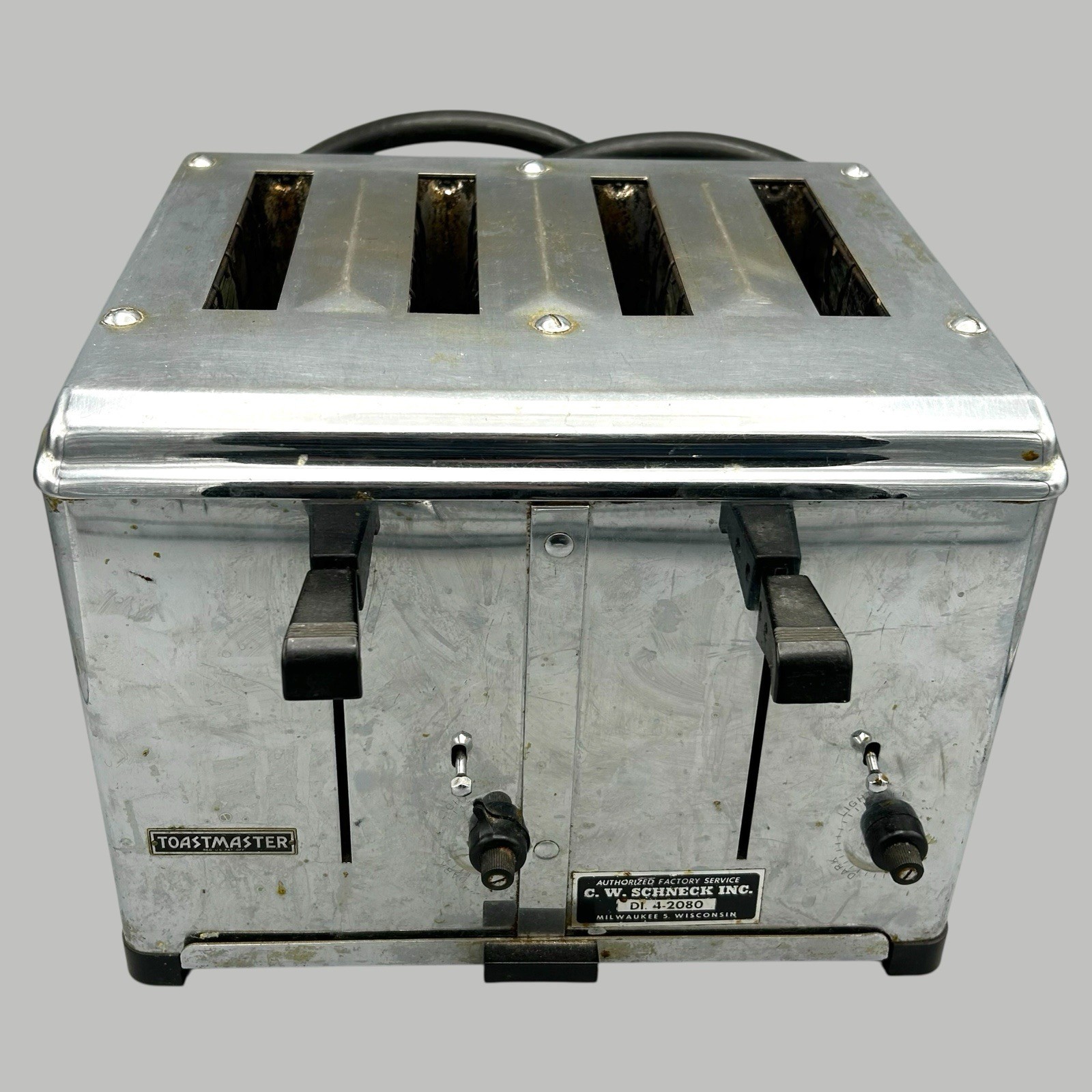 Toastmaster 1D2 Commercial 4-Slice Toaster 1930s Used Tested Ships Quickly